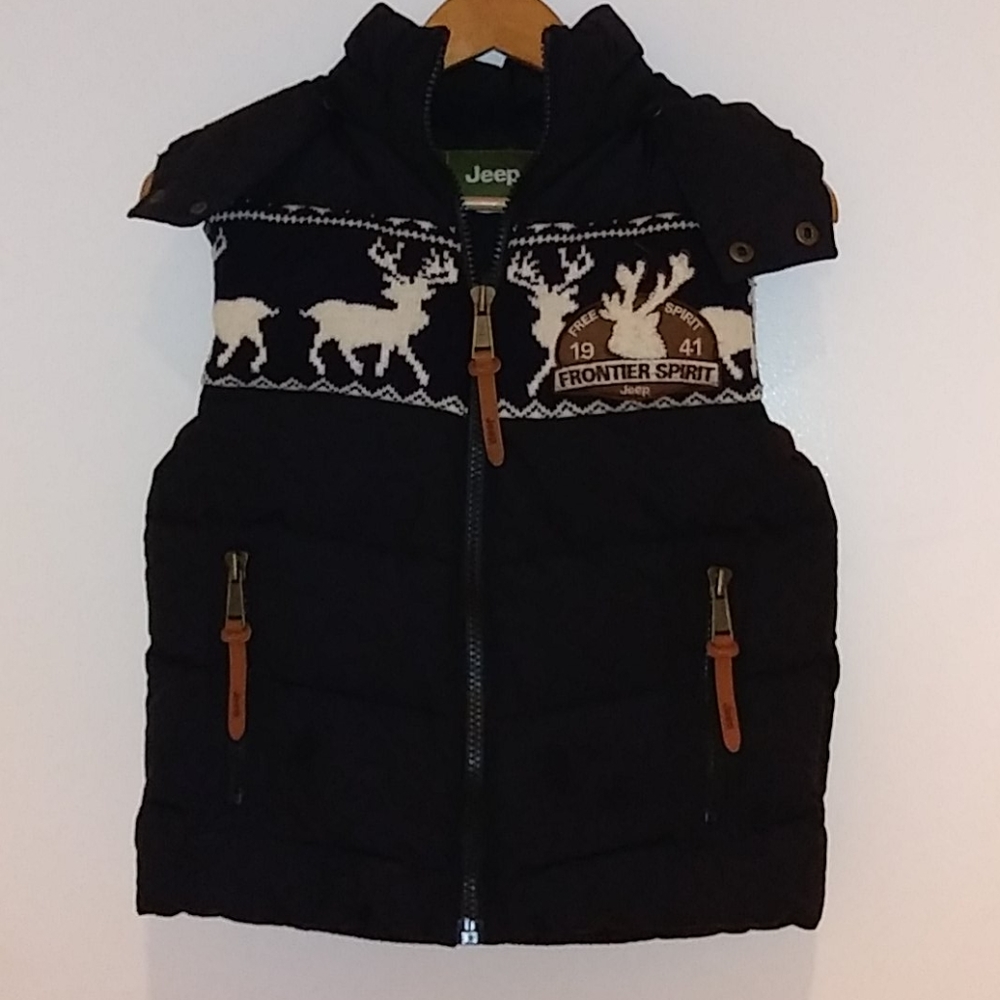 Jeep Navy Vest padding Coat size S